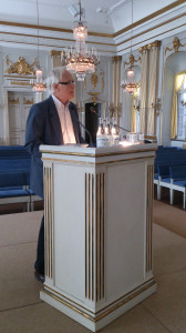 Göran Bäckstrand, maj 2013. Foto: Rune Liljenrud.